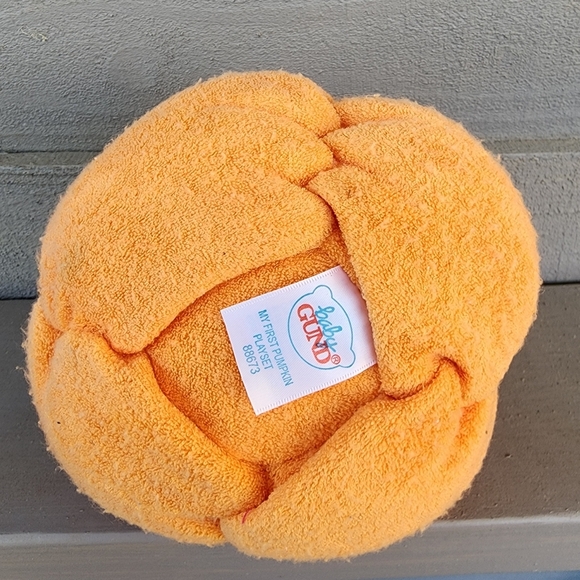 My First Pumpkin Plush Baby Gund Toy - Picture 14 of 14